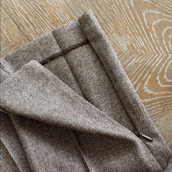 ROBERT RODRIGUEZ Mid-Rise Herringbone Wool Pants 6 - Picture 7 of 10